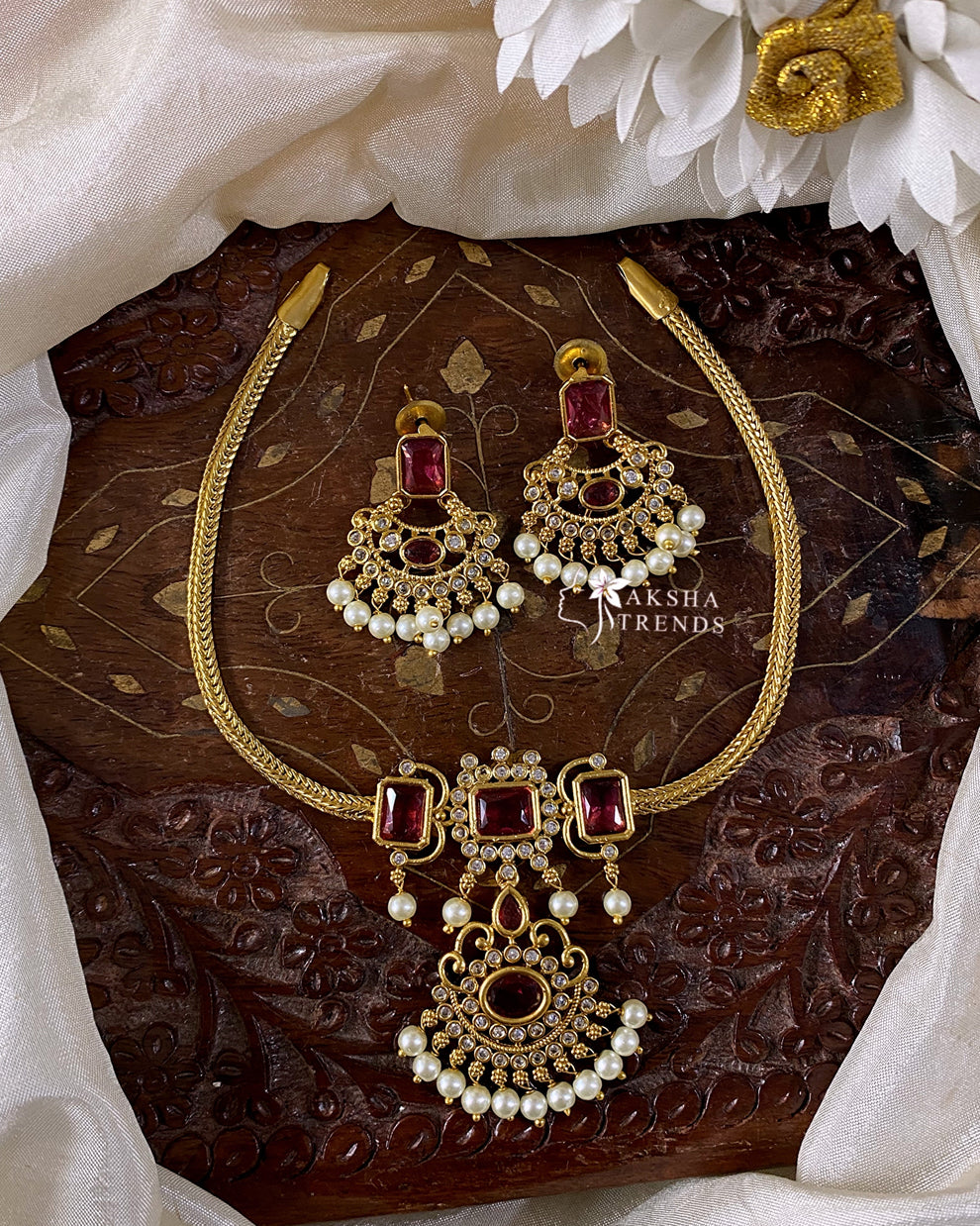 Attigai choker Aksha Trends 