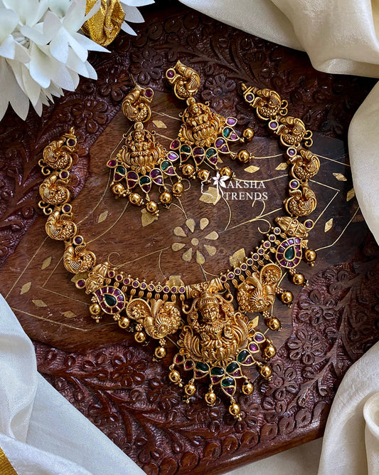 Nagas Temple Bridal Necklace Aksha Trends