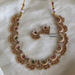 Antique half moon necklace Aksha Trends