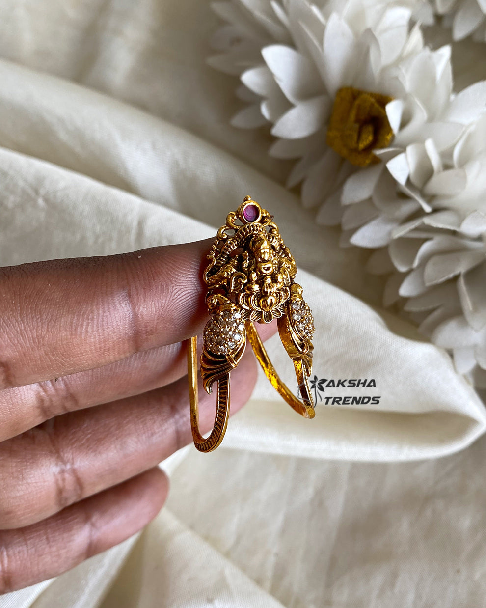Lakshm diamond bridal rings Aksha Trends 