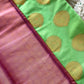 Kanchi Pattu Saree -light green Aksha Trends