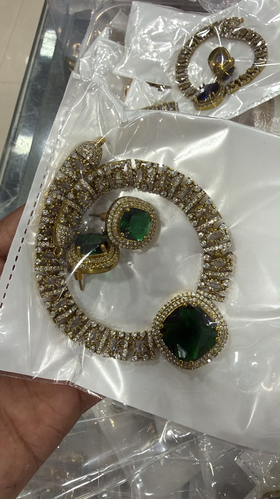 Zara diamond choker Aksha Trends