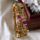 Lakshmi block stone Bangles (2pc) Aksha Trends