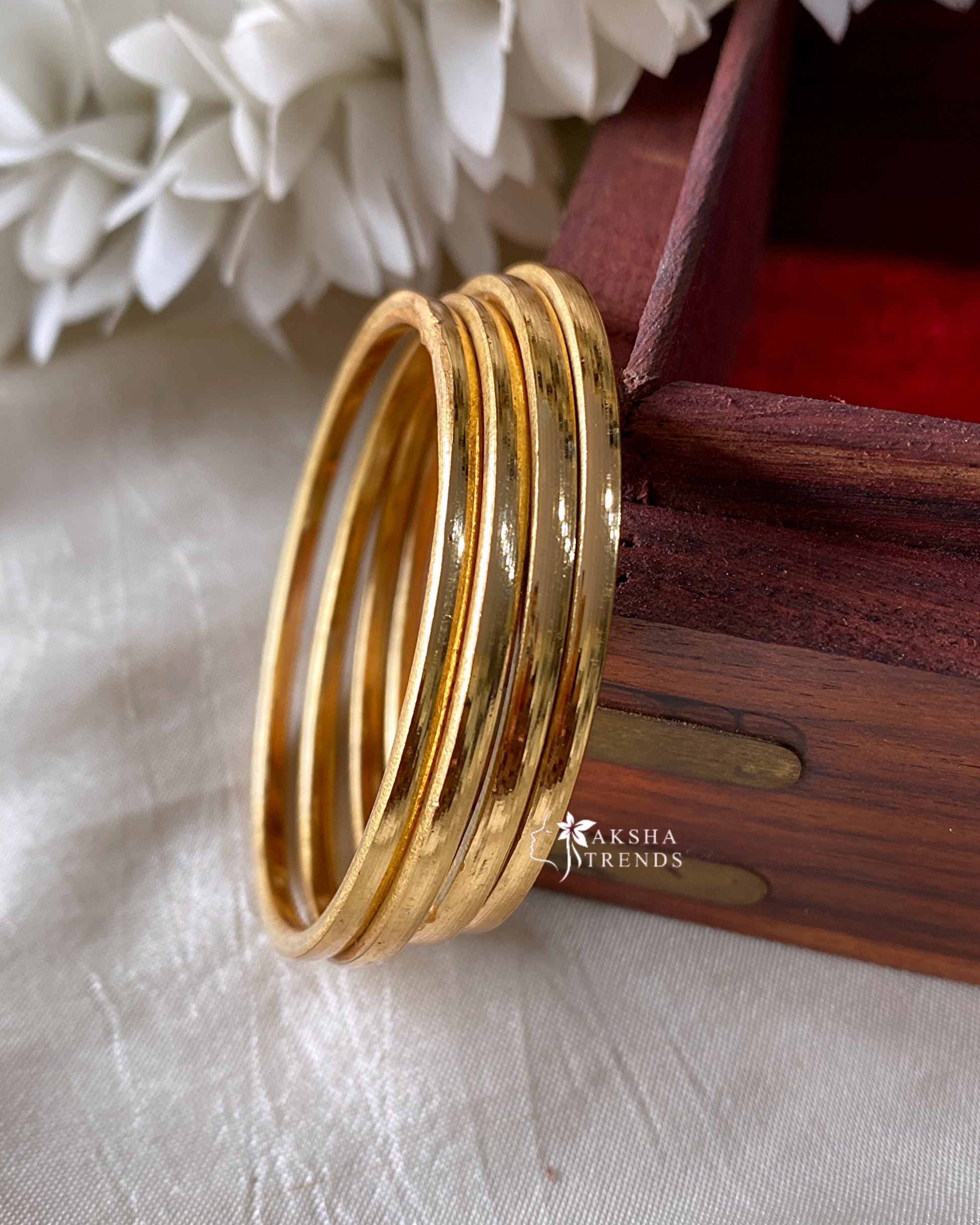 Kids bangles plain (4pc) Aksha Trends