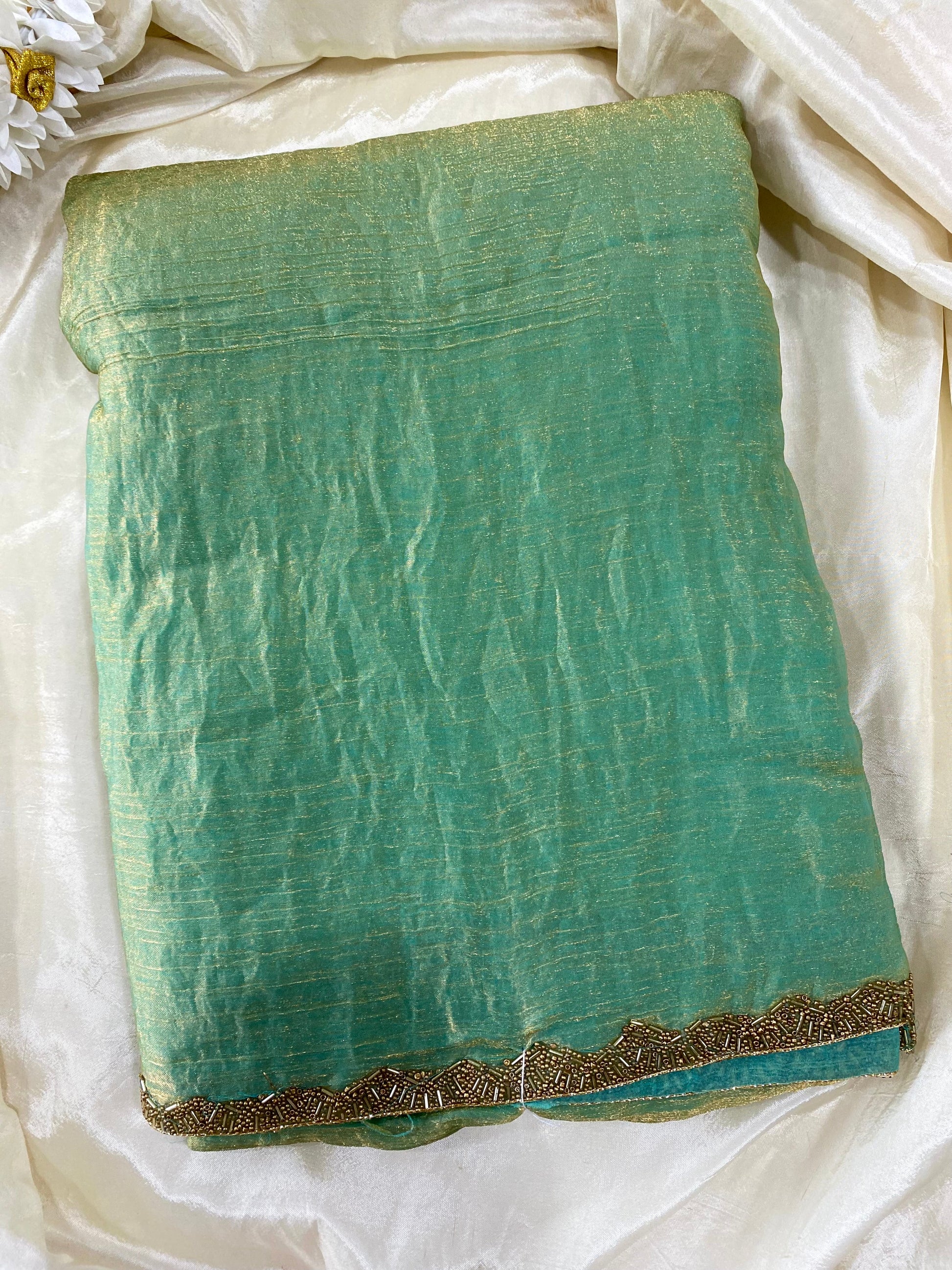 Space Silk -Pastel Green Aksha Trends