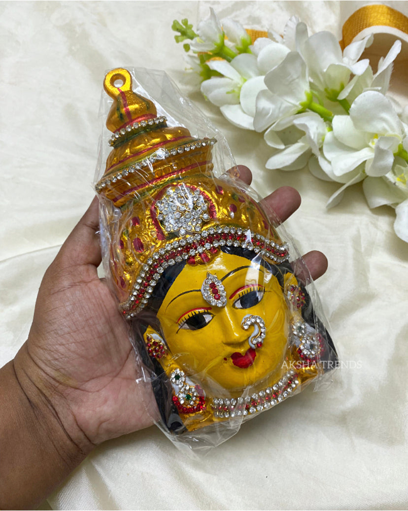 Amman face with stone alangaram Aksha Trends