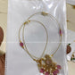 Invisible Necklace -floral pink Aksha Trends