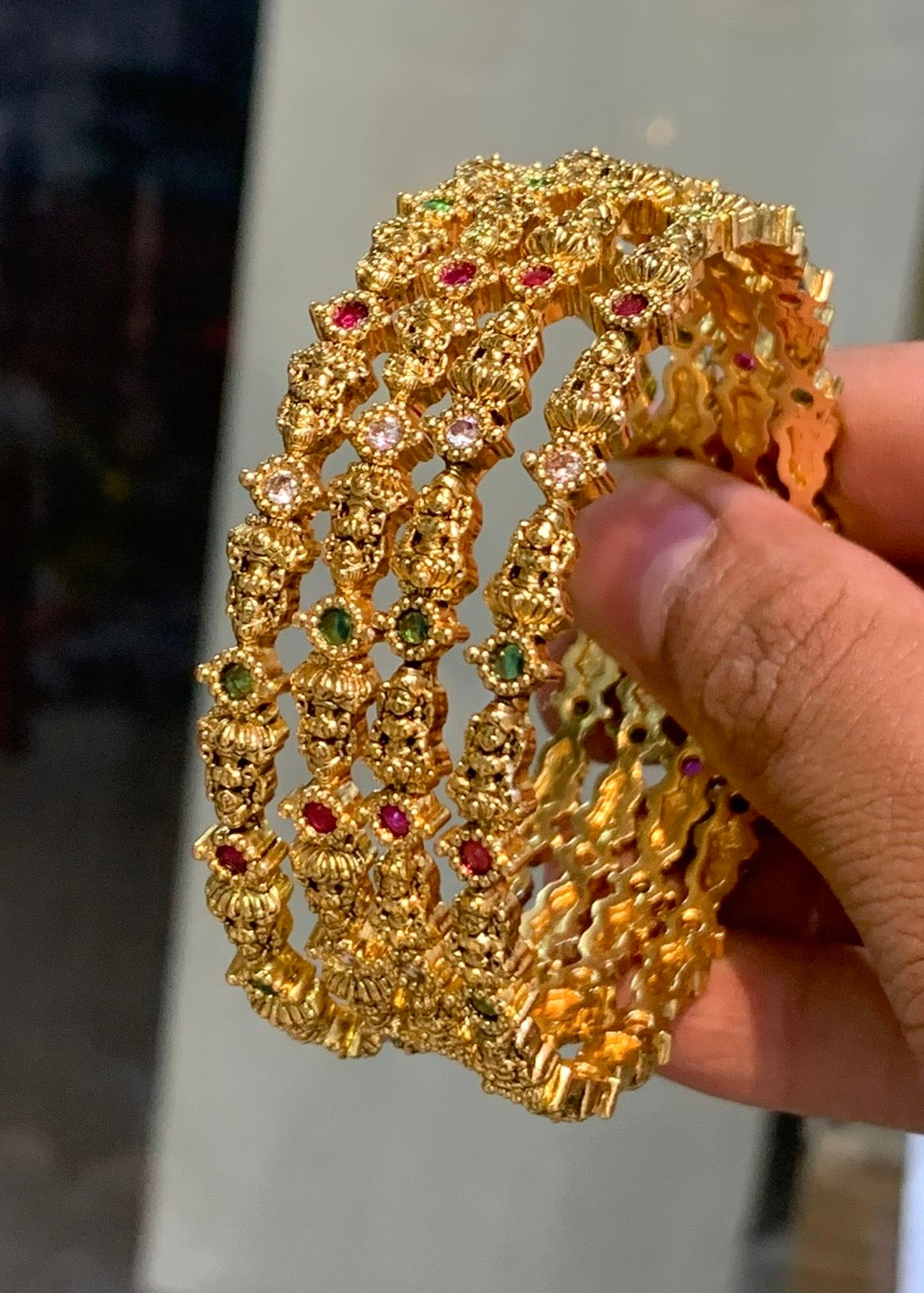Premium lakshmi bangles (4pc) Aksha Trends