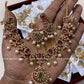 Premium floral diamond necklace Aksha Trends