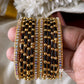 Fancy metal Bangles (12pc) Aksha Trends