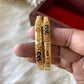 Peacock bangles (2pc) Aksha Trends