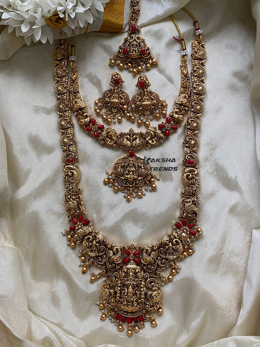 Lakshmi bridal combo -Gold Aksha Trends