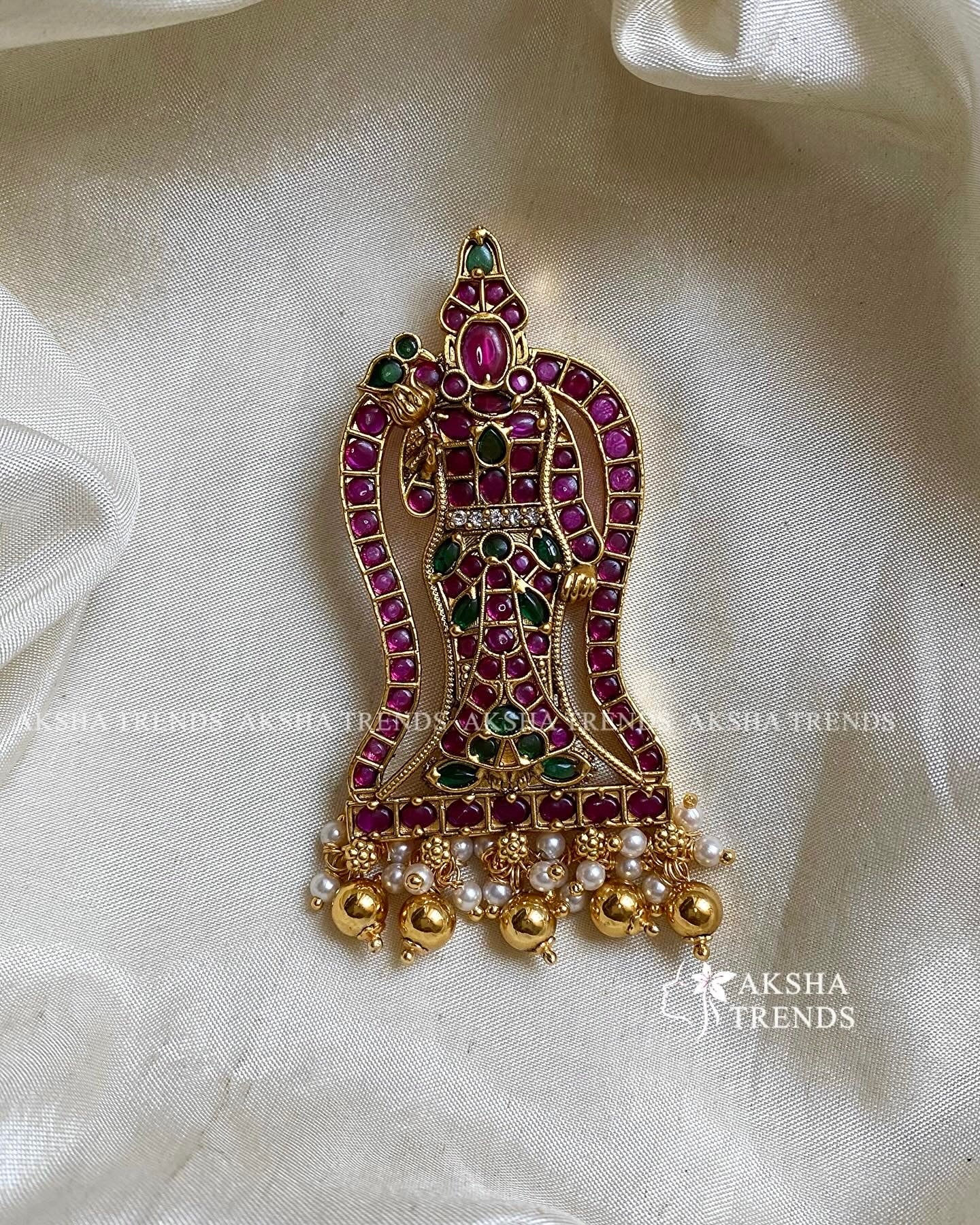 Meenakshi Amman pendant Aksha Trends