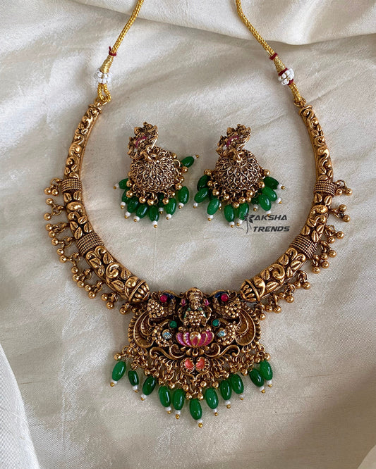 Lakshmi Nagas necklace Aksha Trends