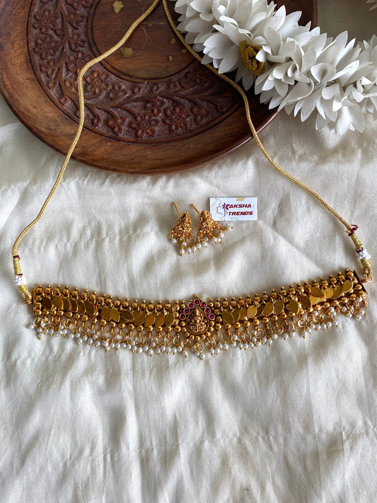 Lakshmi Elakkathali choker Aksha Trends
