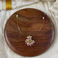 Invisible Necklace -floral pink Aksha Trends