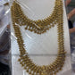 Golden lakshmi semibridal set Aksha Trends