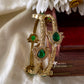 Victoria Lotus bangles Green (2pc) Aksha Trends