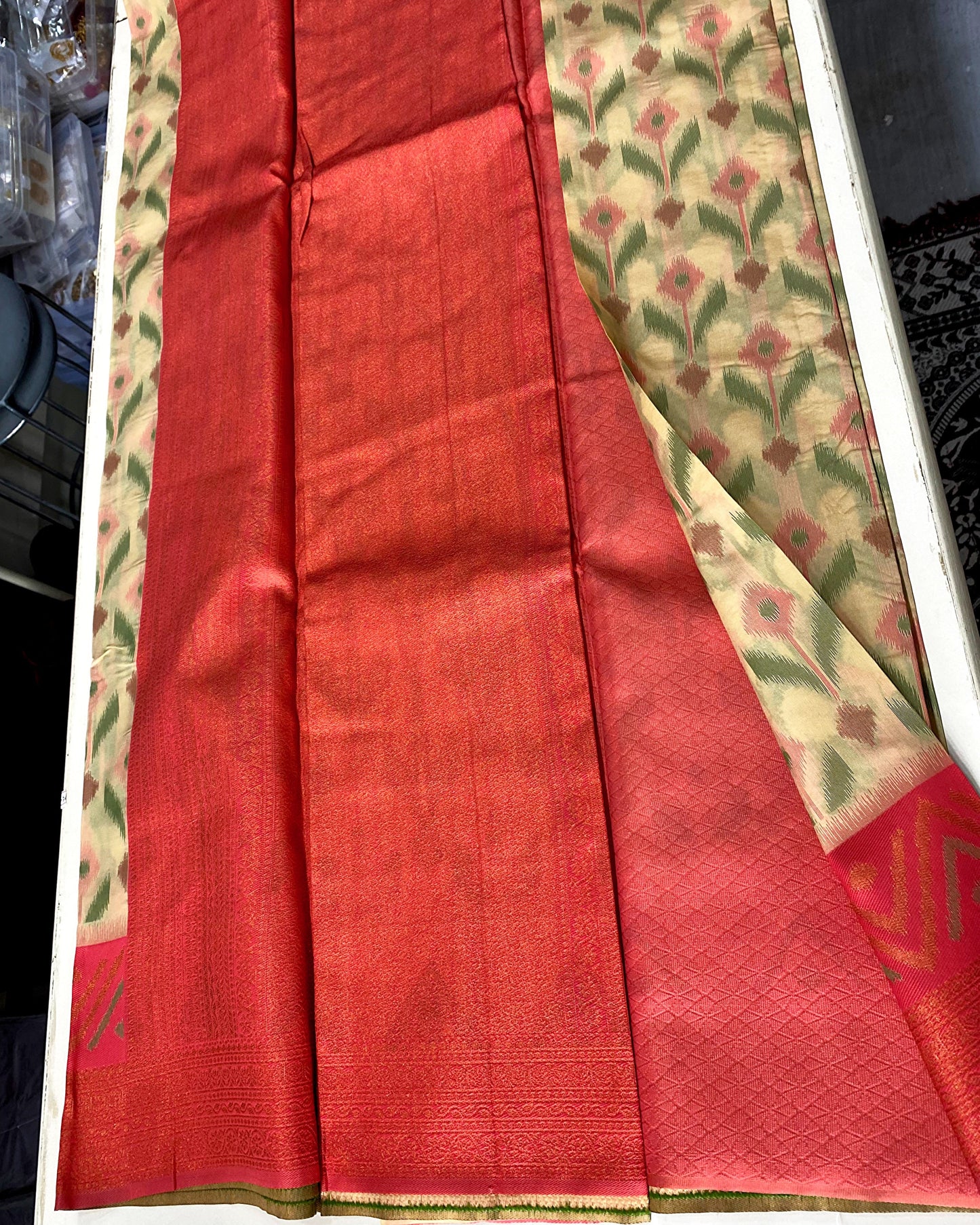 Pochampally Saree Aksha Trends