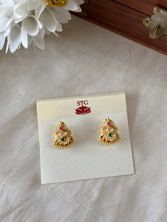 Premium 1gm gold stud -kids size Aksha Trends