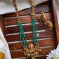 Lakshmi bead haram -Mint Green