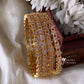 Nakshatra diamond bangles (4pc) Aksha Trends