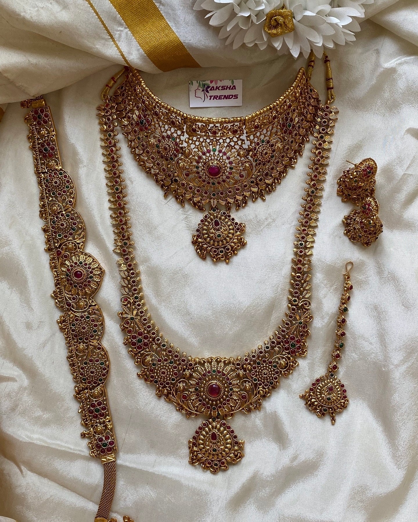 Floral kemp semibridal Aksha Trends