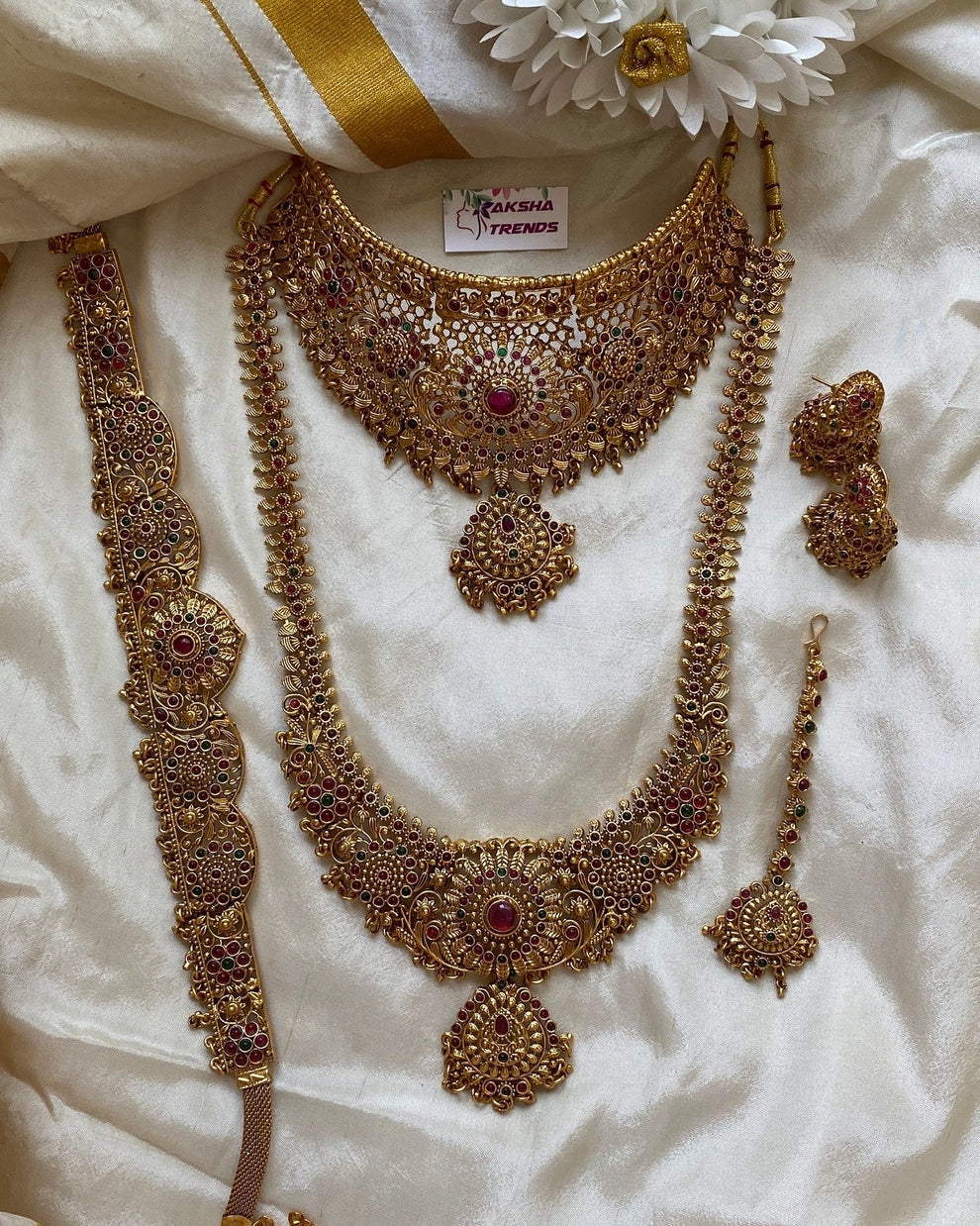 Floral kemp semibridal Aksha Trends 