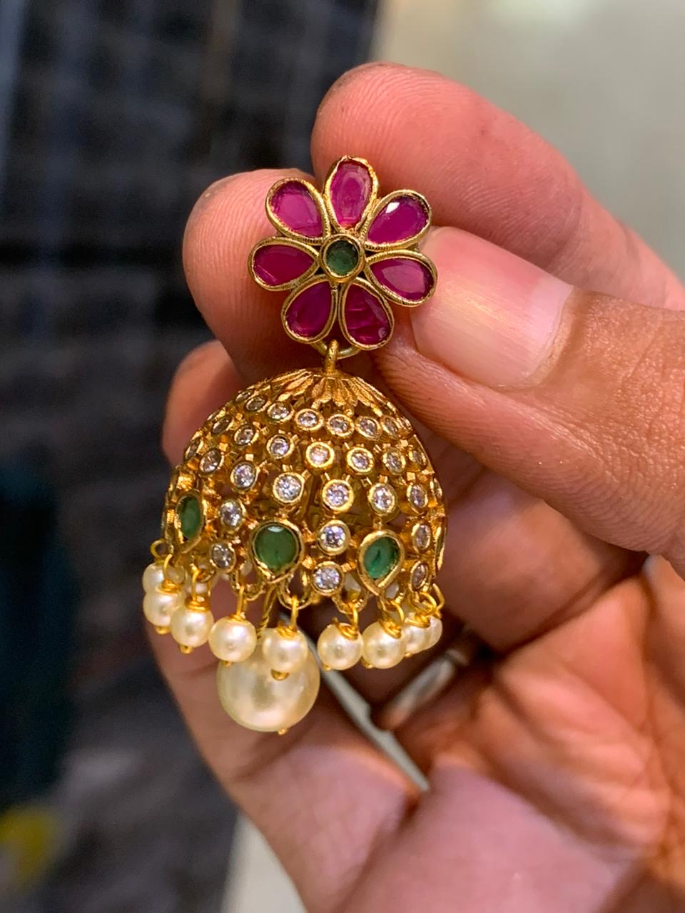 Earrings Jhumkas Page 2 Aksha Trends
