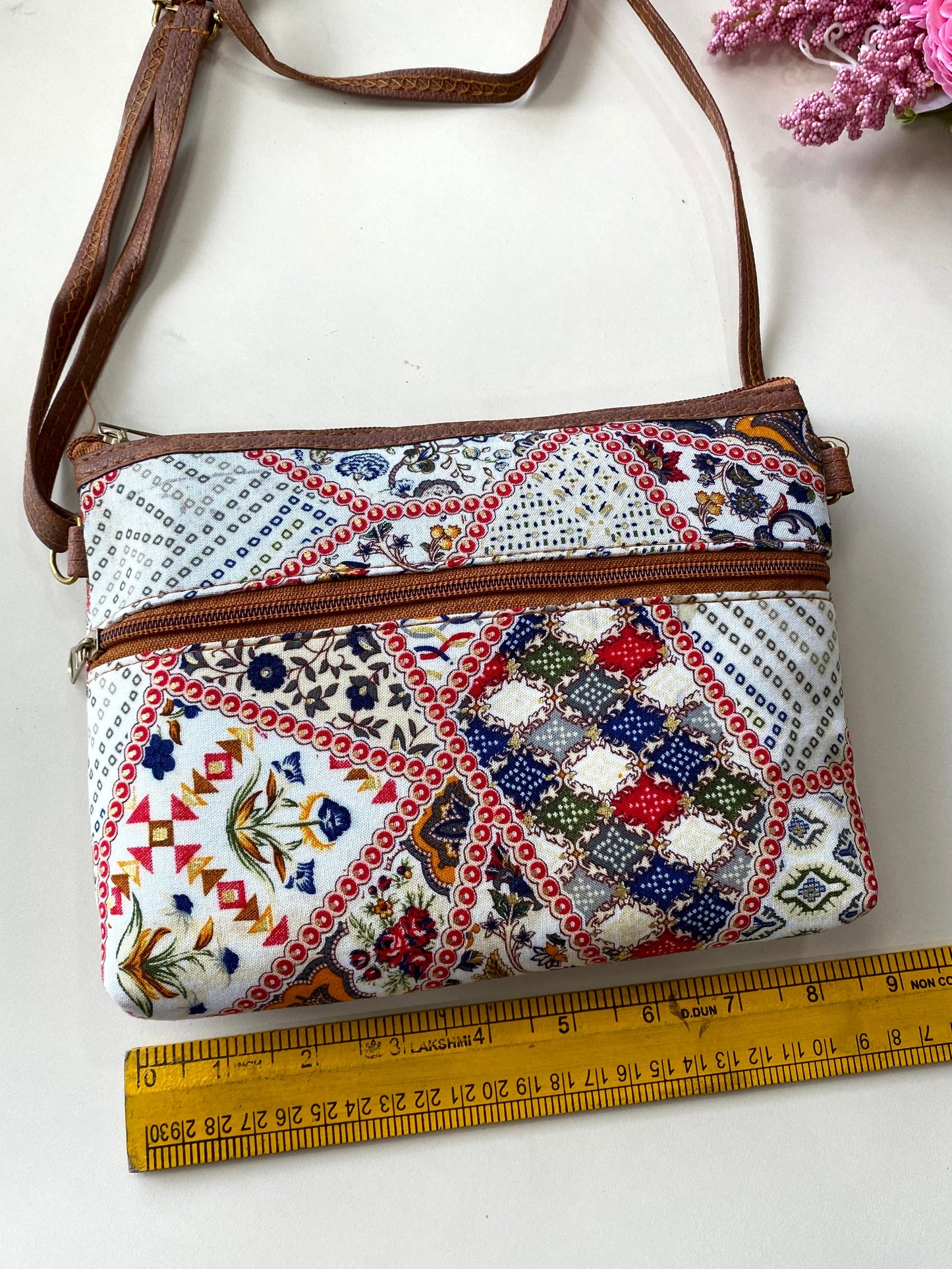 Mandala art sling bag Aksha Trends