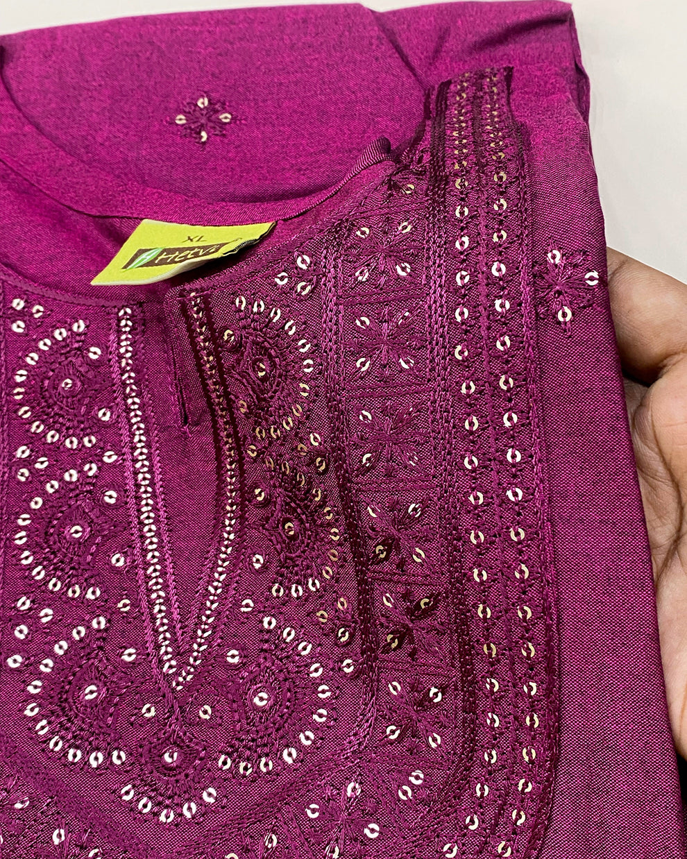 Soft Silk Kurti (XL) Aksha Trends 