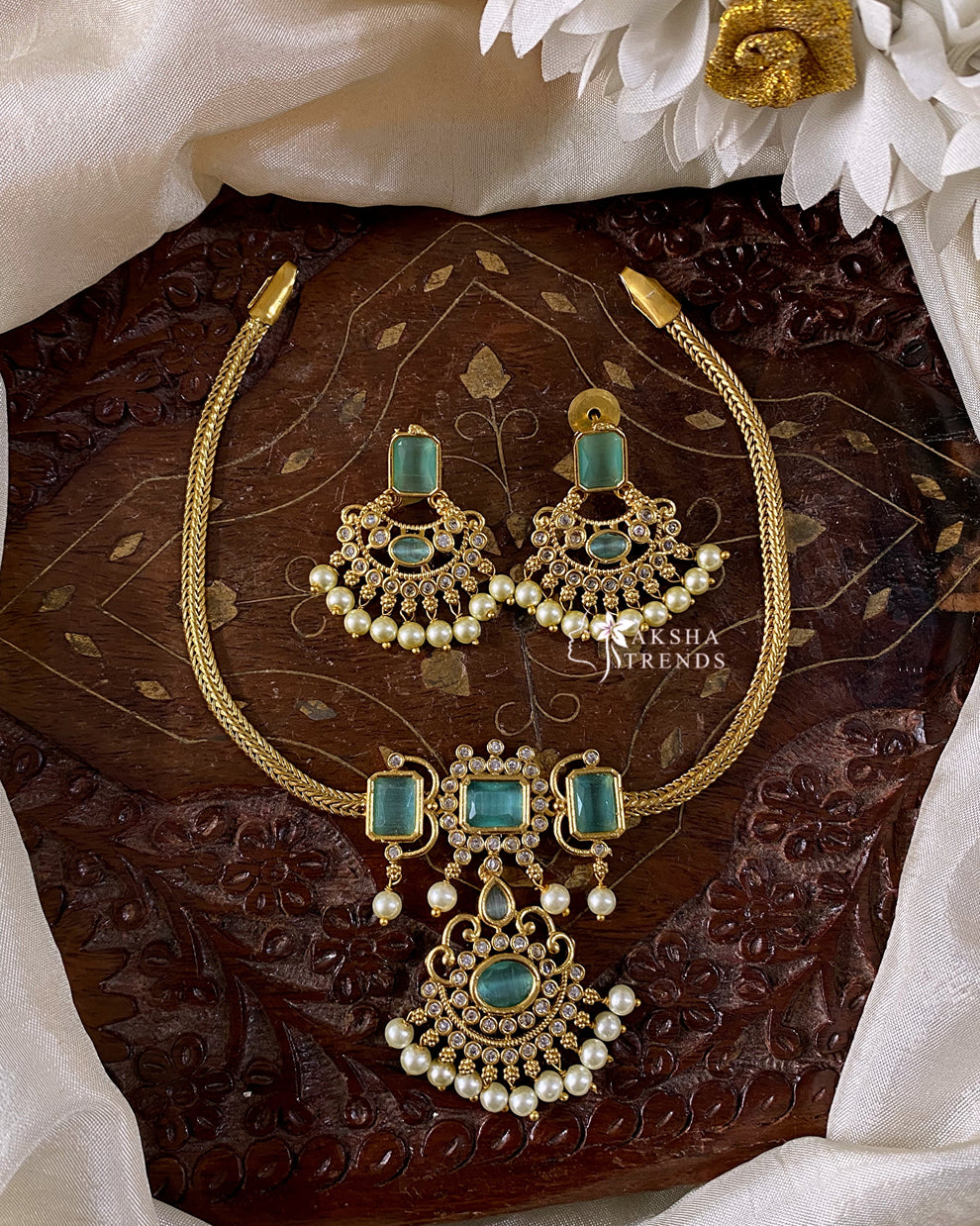 Attigai choker Aksha Trends 