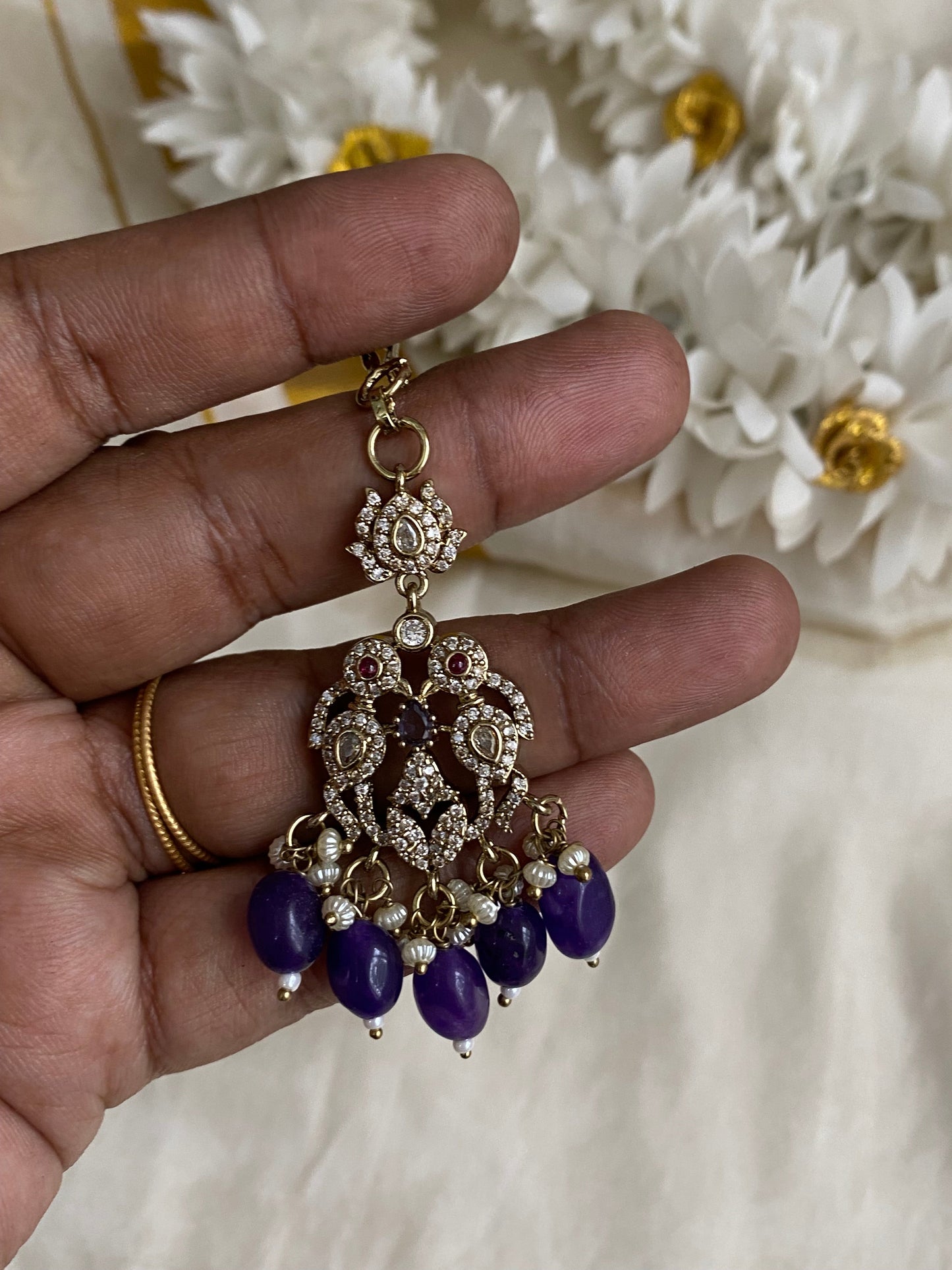 Victoria diamond tikka Aksha Trends