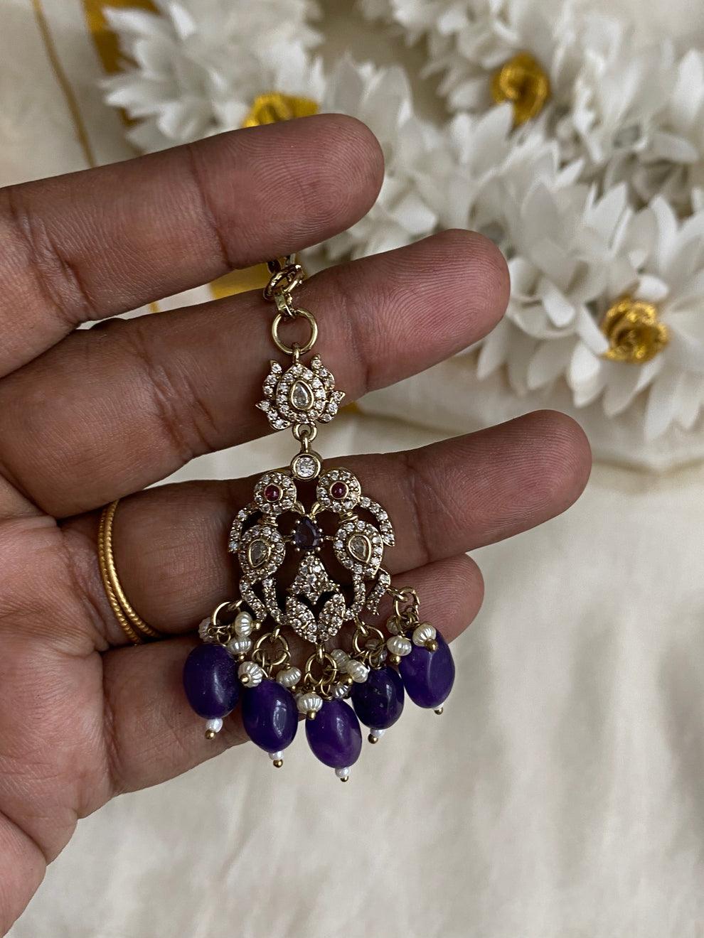 Victoria diamond tikka Aksha Trends 