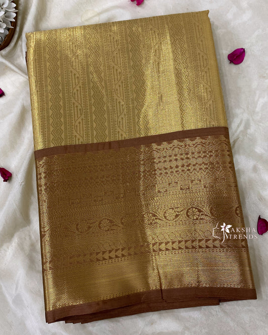 Tissue Silk Bridal Saree Aksha Trends