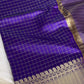 Soft Silk Checked Saree Aksha Trends