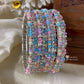 Fancy Silver Multi bead Bangles Aksha Trends