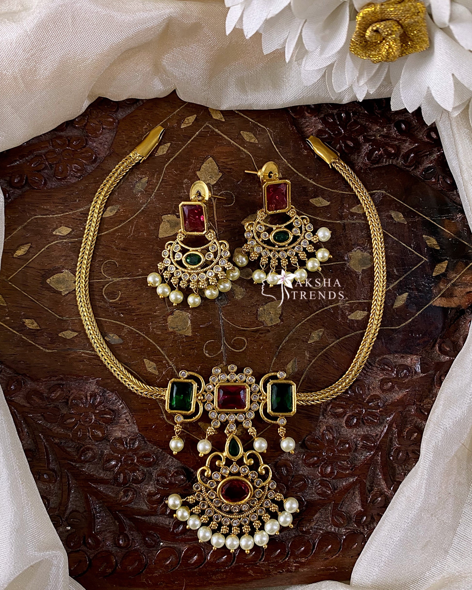 Attigai choker Aksha Trends