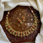 Golden coral Necklace Aksha Trends