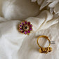 Floral kemp bridal rings Aksha Trends