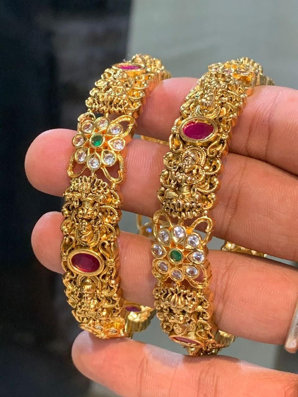 Lakshmi bridal bangles (2pc) Aksha Trends