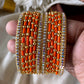Fancy metal Bangles (12pc) Aksha Trends