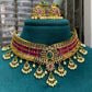 Shrishti bridal diamond choker Aksha Trends