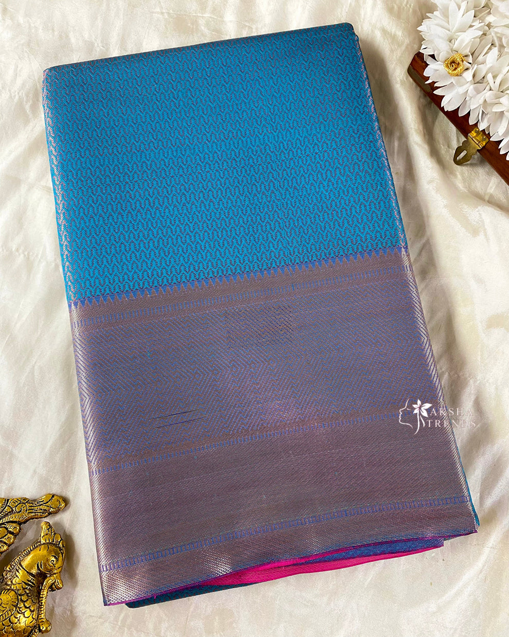 Tissue Silk Saree Aksha Trends 