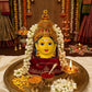 Varalakshmi Amman face yellow Aksha Trends