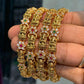 Lakshmi diamond Bangles (2pc) Aksha Trends