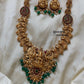 Agalya Bridal haram -Green Aksha Trends