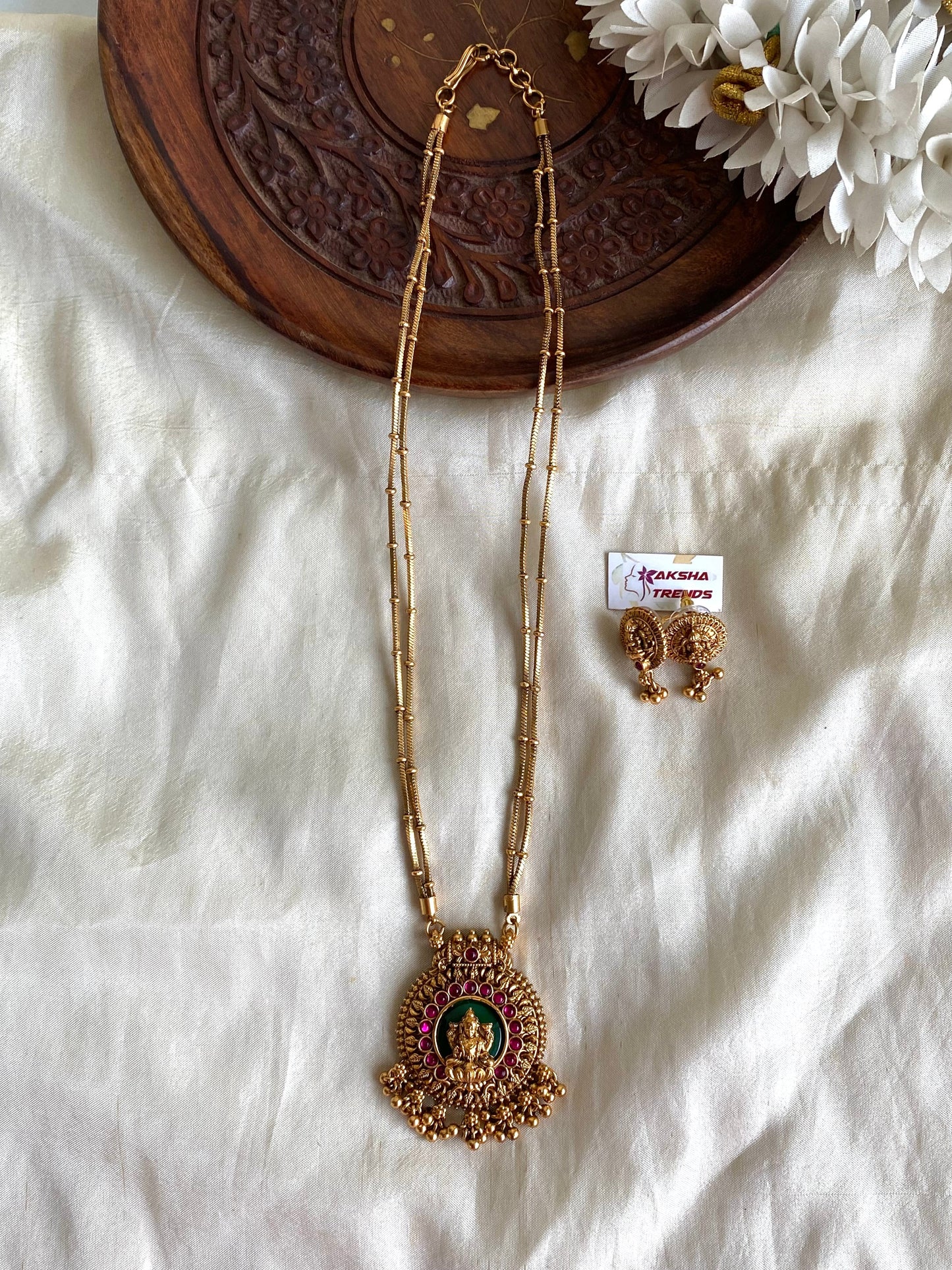 Antique lakshmi chain Aksha Trends