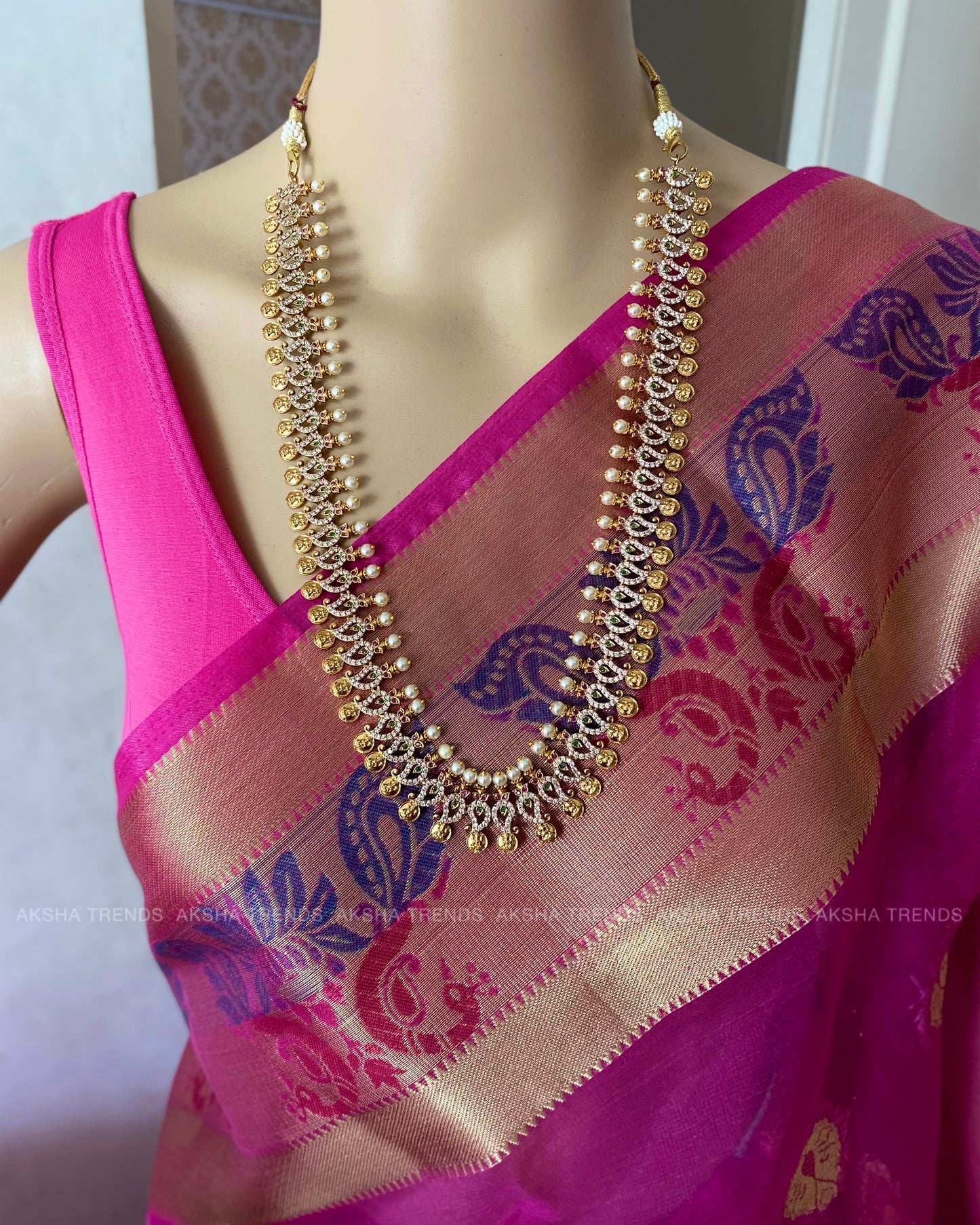 Lakshmi kasumalai diamond haram Aksha Trends