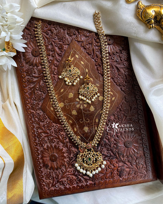 Floral diamond haram Aksha Trends